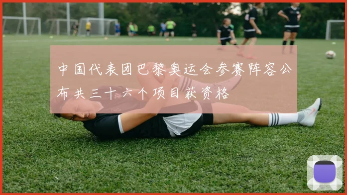 中国代表团巴黎奥运会参赛阵容公布共三十六个项目获资格