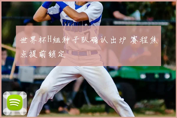 世界杯H组种子队确认出炉 赛程焦点提前锁定